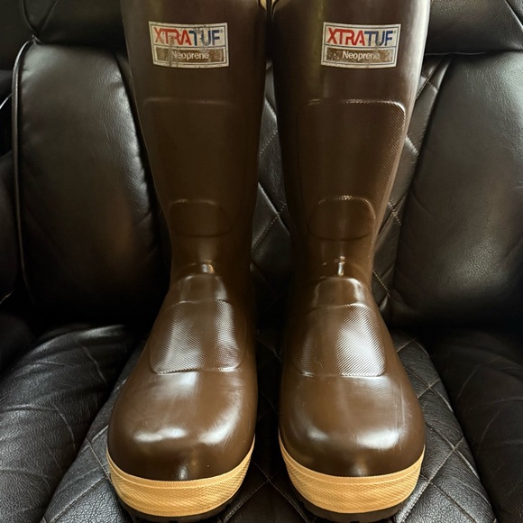Xtratuf Men's Insulated Legacy Soft Toe Rubber Boots Sz 14 - Picture 1 of 8